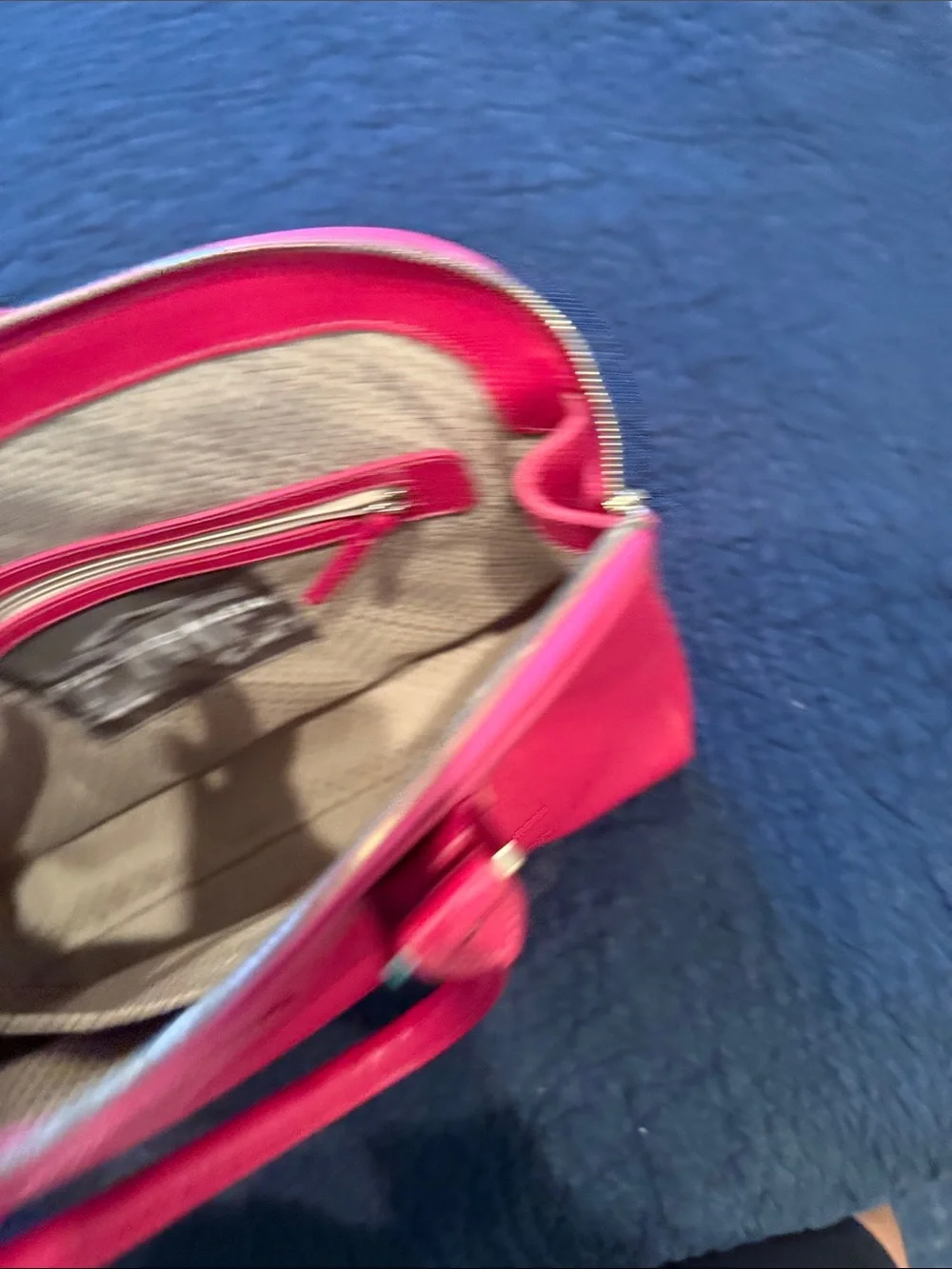 Francesco Biasia Hot Pink Bag